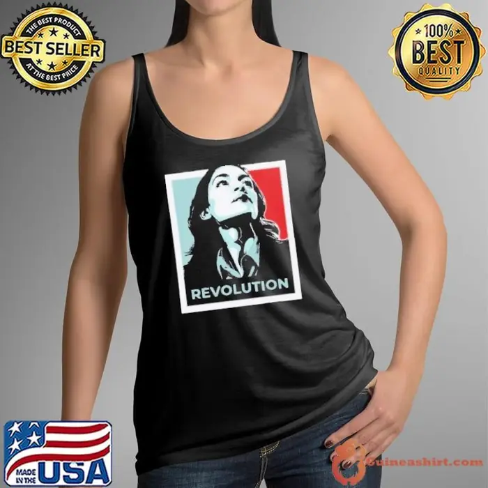 Alexandria Ocasio Cortez Aoc Revolution T Tank Top
