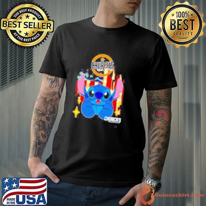 Church’s Texas Chicken Stitch US flag 4th of July Unisex