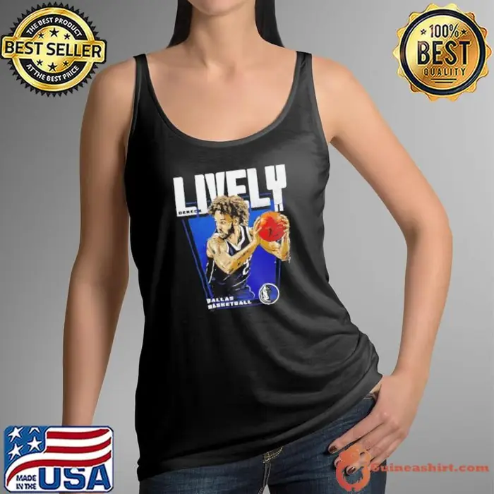 Dereck Lively II Dallas Mavericks basketball player premiere signature Tank Top
