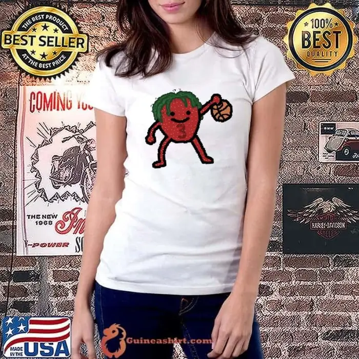 Julian Strawther Denver Nuggets basketball Julian Strawberry cartoon Ladiestee