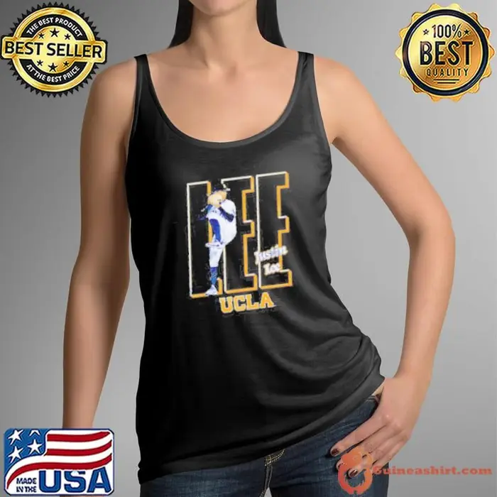 Justin Lee UCLA baseball illustrated Tank Top