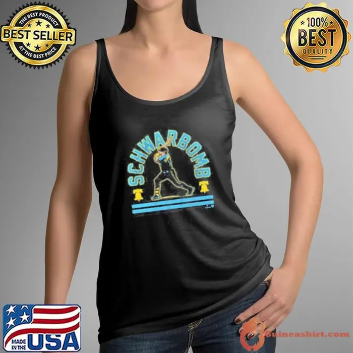 Kyle Schwarber Schwarbomb Philly City Edition Philadelphia Phillies Tank Top
