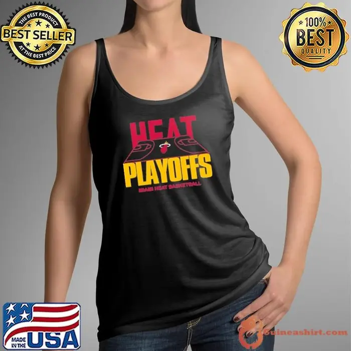 Miami Heat basketball court NBA playoffs Tank Top