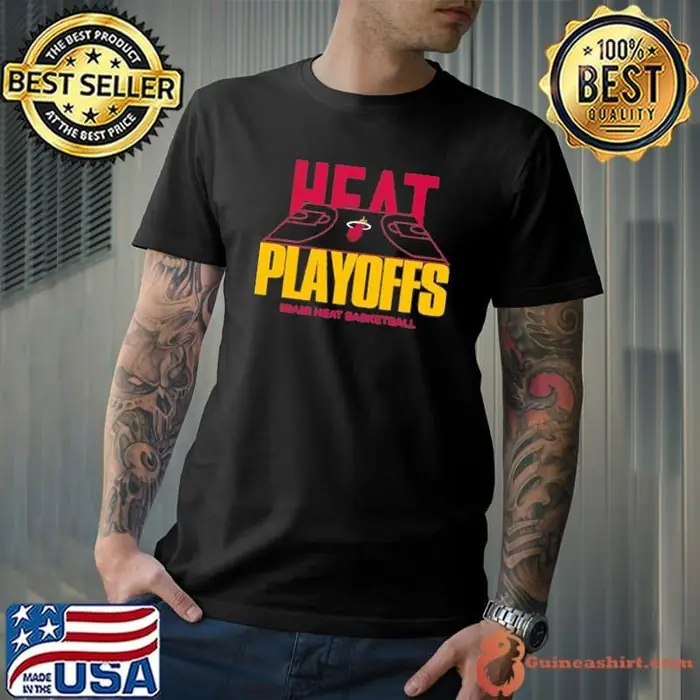 Miami Heat basketball court NBA playoffs Unisex