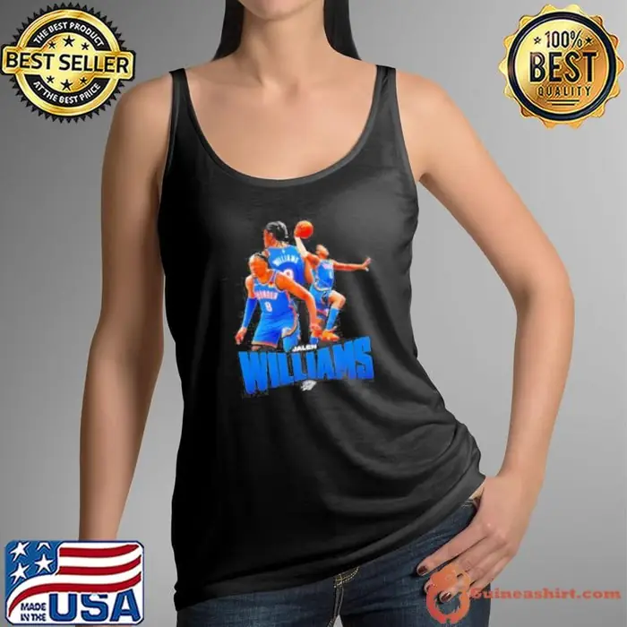 OKC Thunder Jalen Williams Player NBA Tank Top