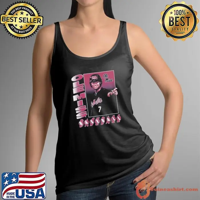 Ole Miss Rebels Baseball NIL Tank Top