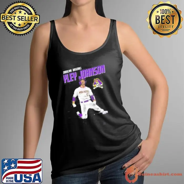 Ryley Johnson East Carolina Pirates baseball NCAA Division I 2025 Graphic Tank Top