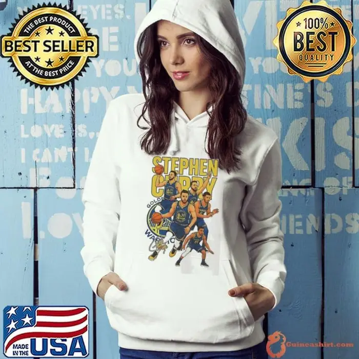 Stephen Curry Golden State Warriors NBA The 3 Point King signature Hoodie