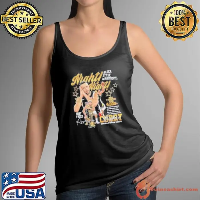 Stephen Curry x Golden State Warriors Night Night Baby Faced Assassin Tank Top