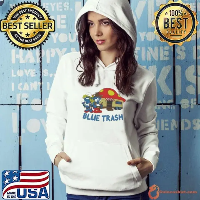 The Smurfs Blue Trash Hoodie