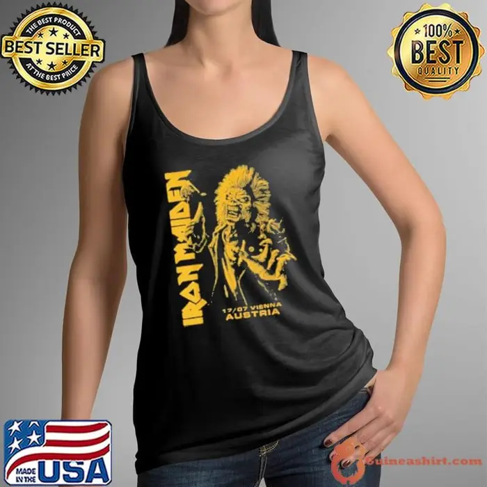 Iron Maiden Run For Your Lives Tour Vienna Tank Top