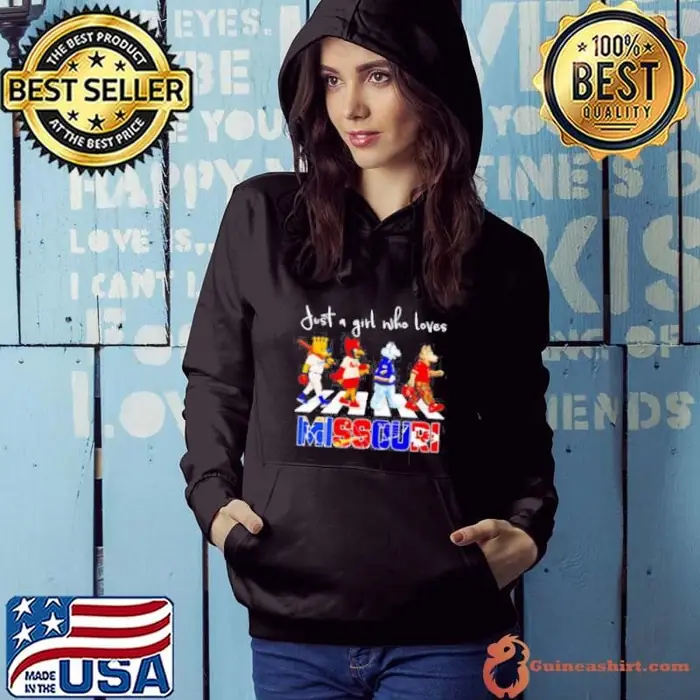 Just a girl who loves Missouri sports mascot Hoodie