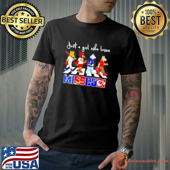 Just a girl who loves Missouri sports mascot Unisex